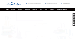 Desktop Screenshot of noritakeindia.com